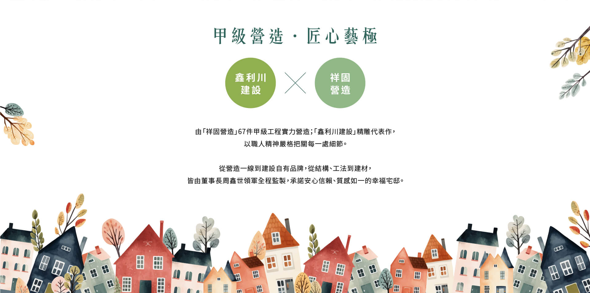 鑫利川三城｜甲級營造．匠心藝極-鑫利川建設 x 祥固營造